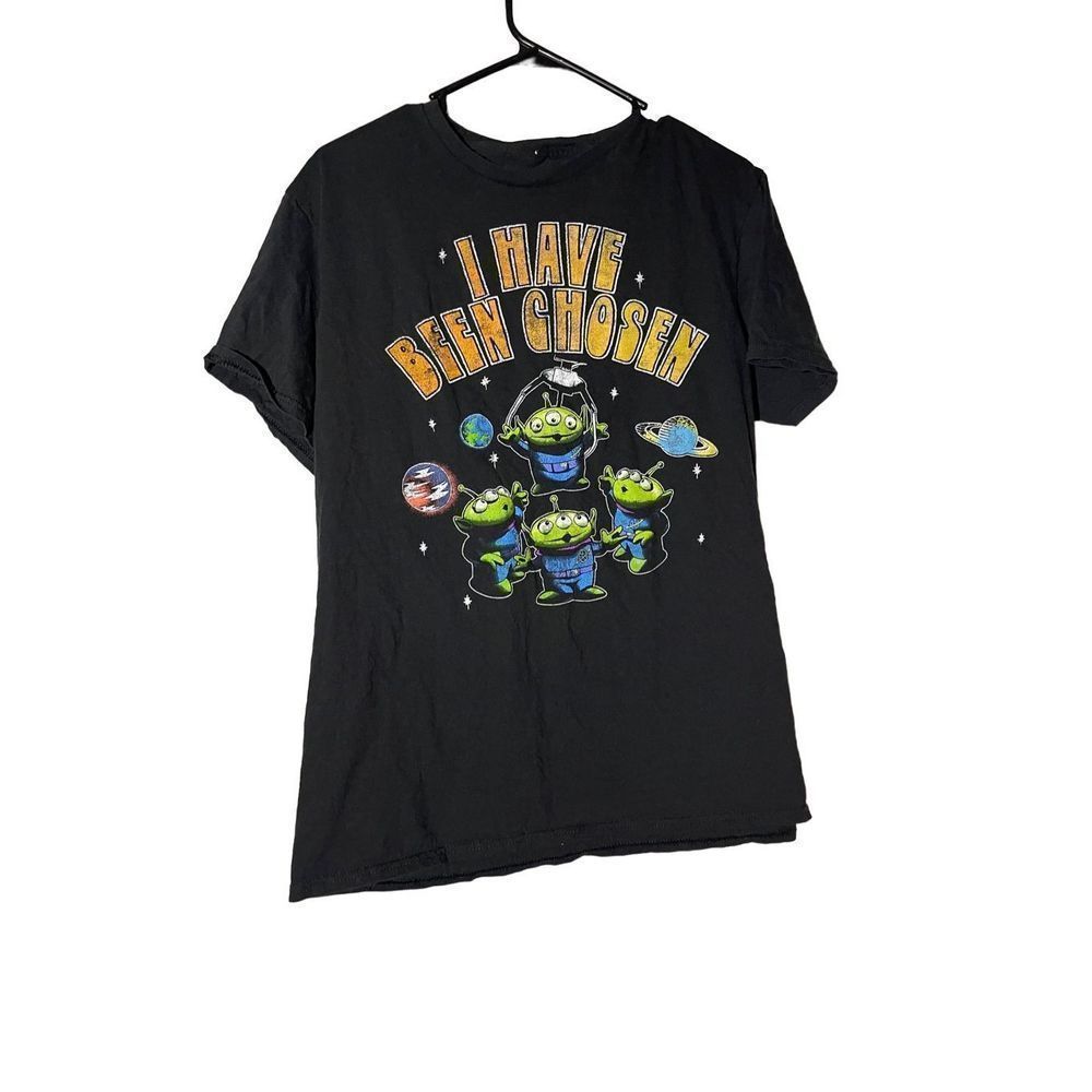 Disney Toy Story aliens “I’ve been chosen” black size Large (L) Tshirt